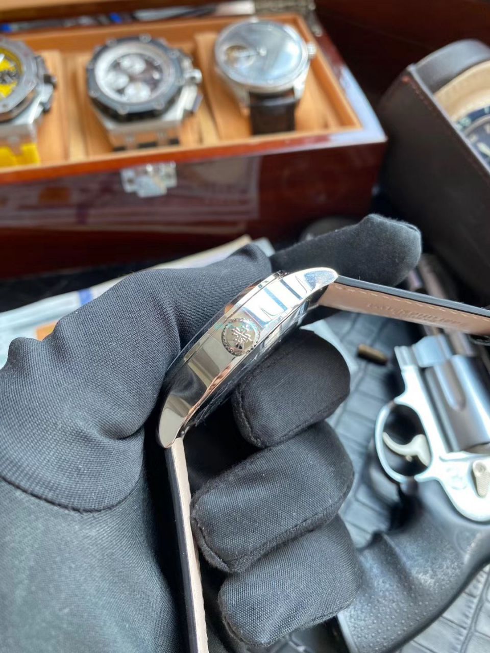 GR Factory  PATEK PHILIPPE 高仿手表复杂功能时计V2升级版5524G-001,5524R-001 wrist watch  / BD296