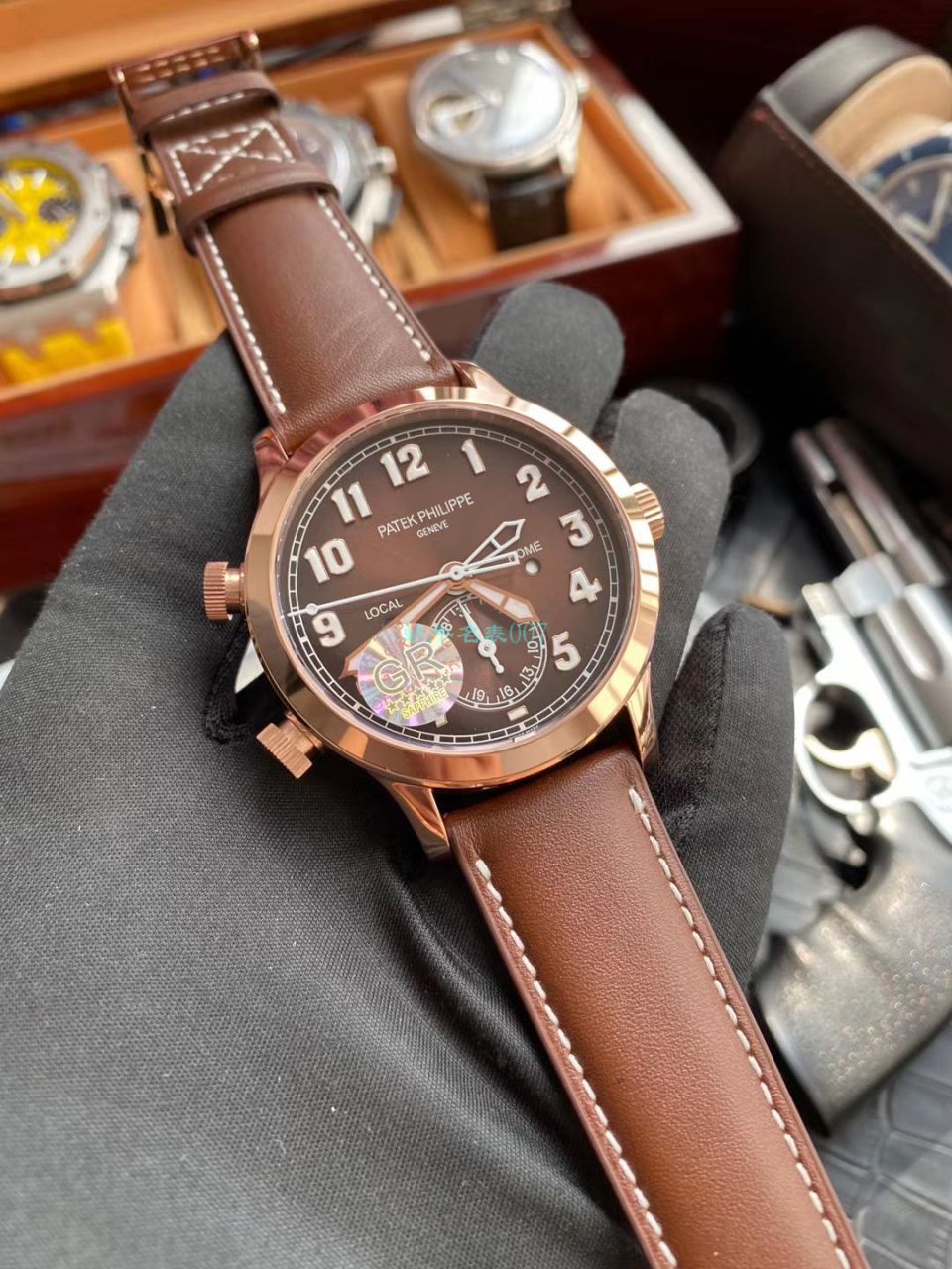 GR Factory  PATEK PHILIPPE 高仿手表复杂功能时计V2升级版5524G-001,5524R-001 wrist watch  / BD296