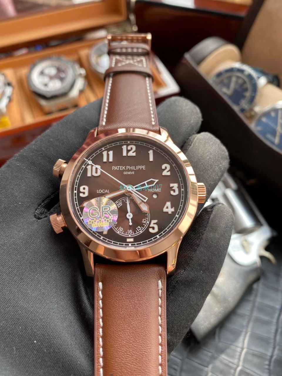 GR Factory  PATEK PHILIPPE 高仿手表复杂功能时计V2升级版5524G-001,5524R-001 wrist watch  / BD296