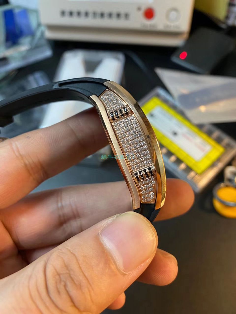 RICHARD MILLE高仿手表 RICHARD MILLE 女士系列RM07-01镶钻 wrist watch  / RM007T