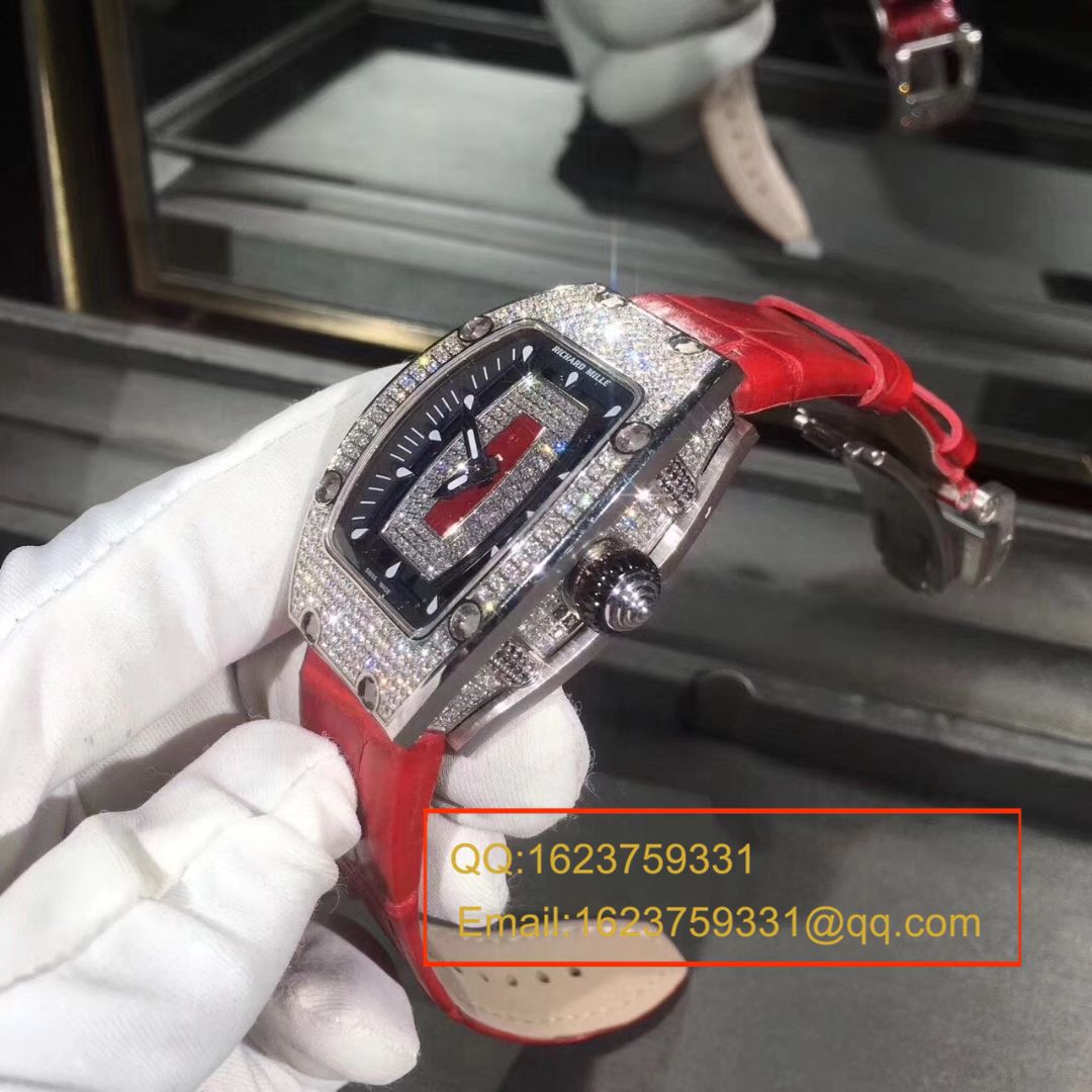 RICHARD MILLE高仿手表 RICHARD MILLE 女士系列RM07-01镶钻 wrist watch  / RM007T