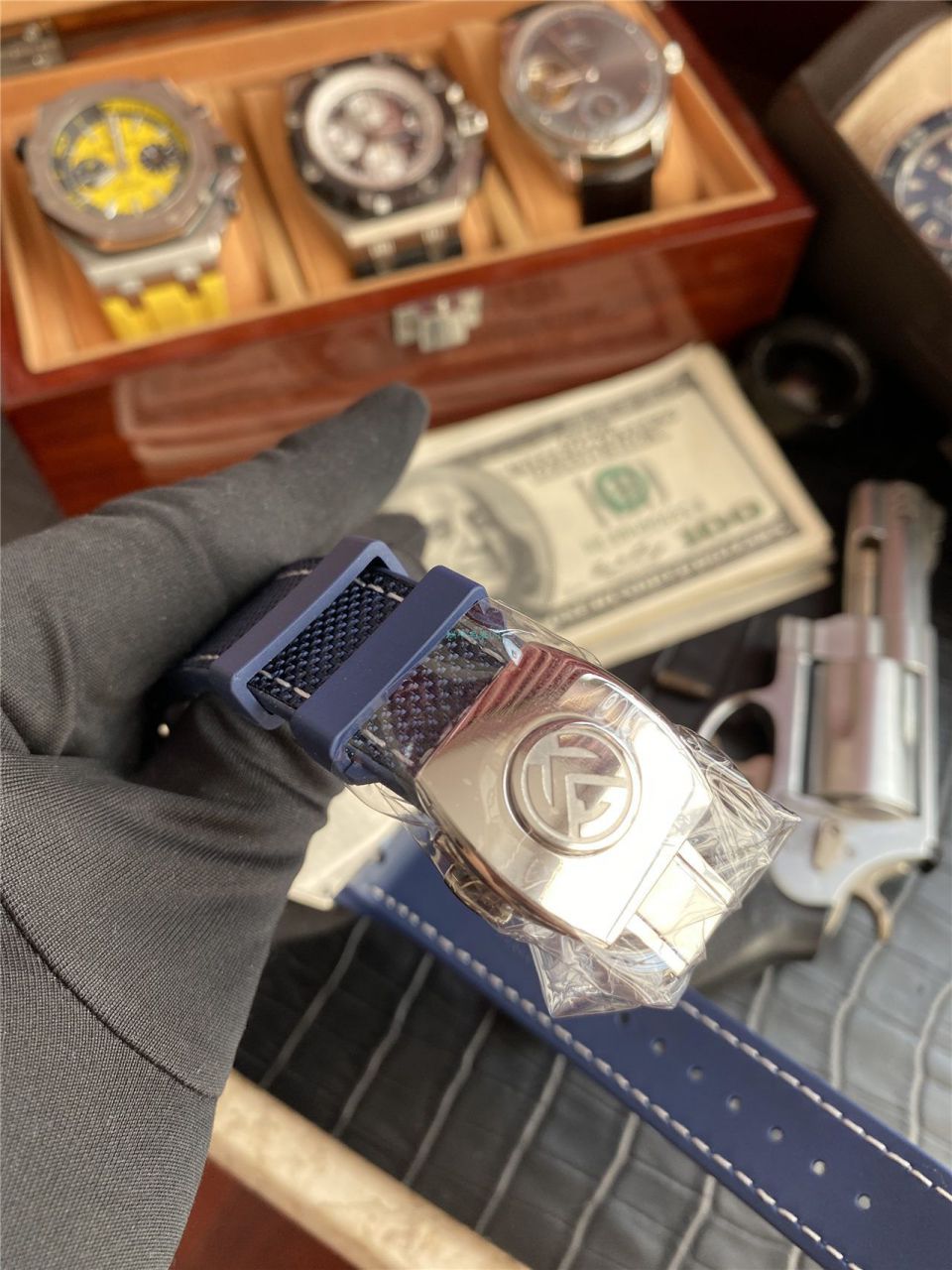 ZF Factory 复刻高仿 Franck Muller MEN'S COLLECTION系列V 45 SC DT YACHTING wrist watch  / FL068