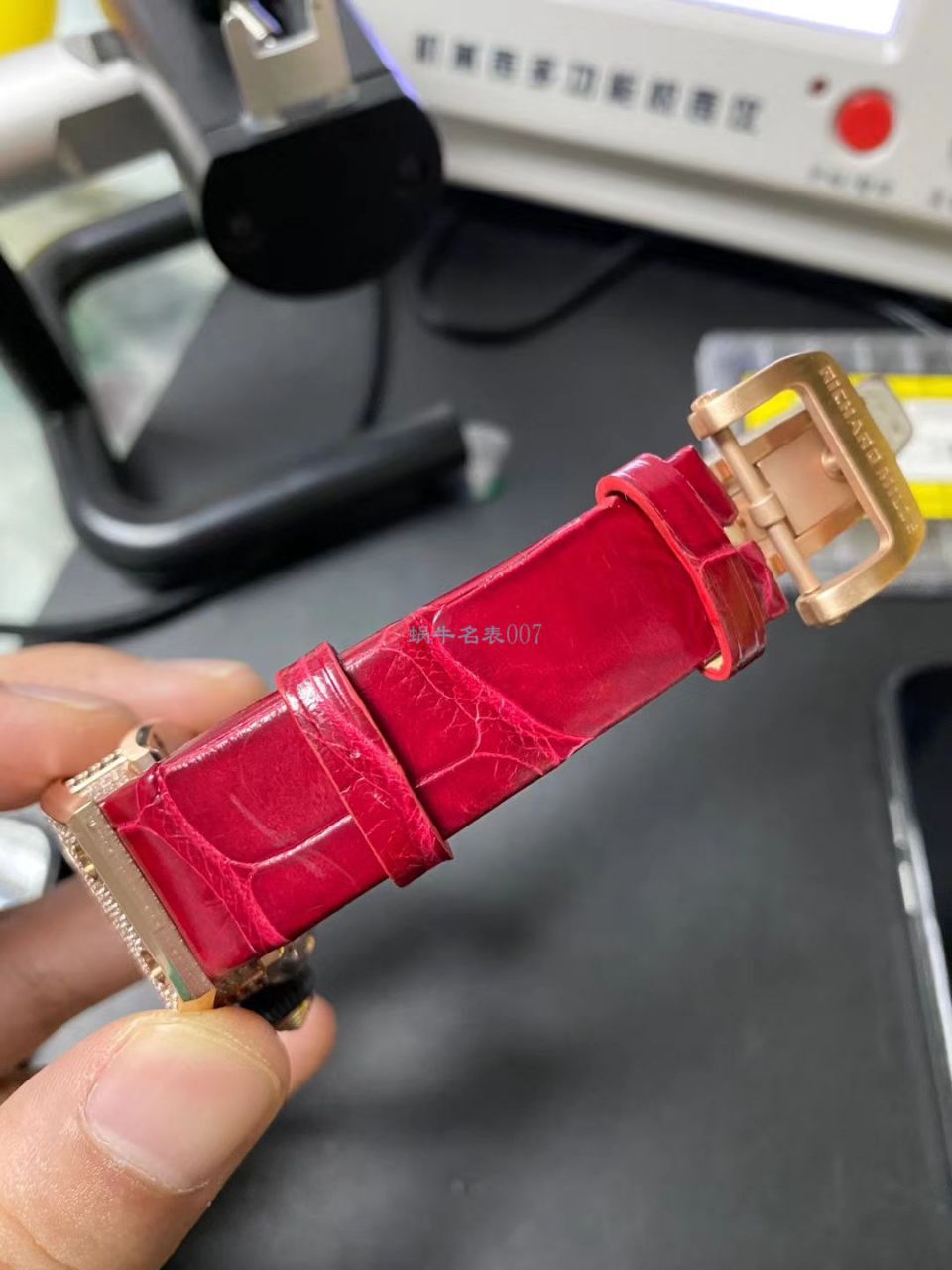 RICHARD MILLE高仿手表 RICHARD MILLE 女士系列RM07-01镶钻 wrist watch  / RM007T