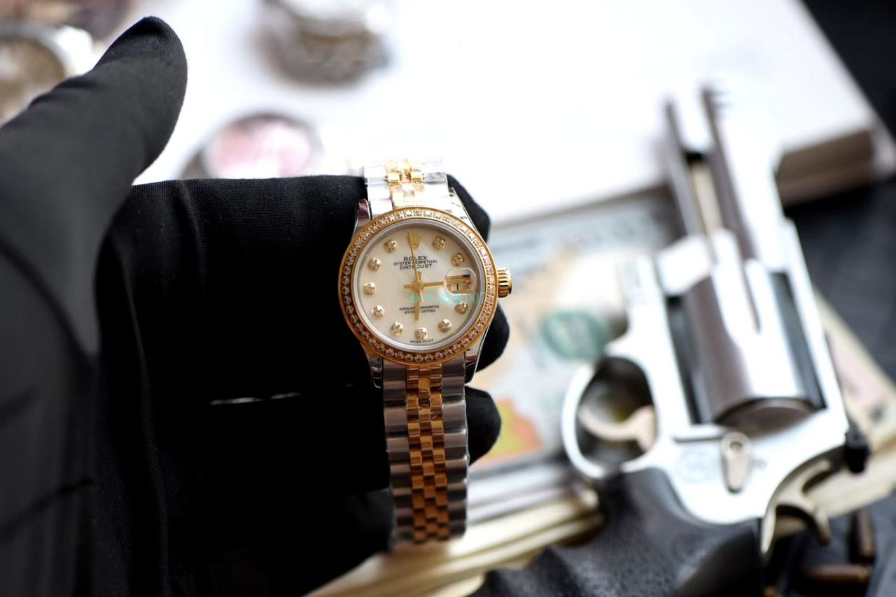TW Factory 超a高仿手表 Rolex 女装28MM  Datejust m279381rbr-0003，m279383rbr-0021 wrist watch  / R612