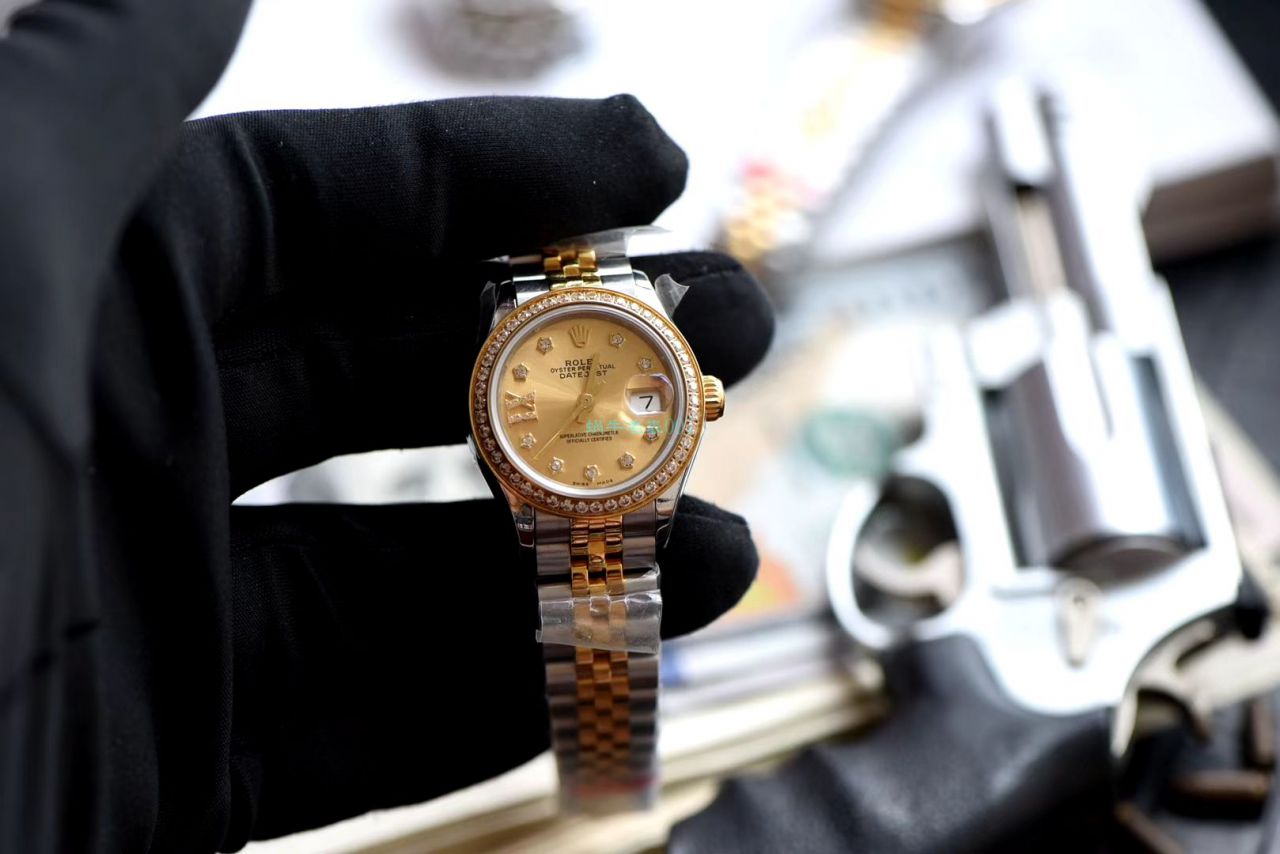 TW Factory 超a高仿手表 Rolex 女装28MM  Datejust m279381rbr-0003，m279383rbr-0021 wrist watch  / R612