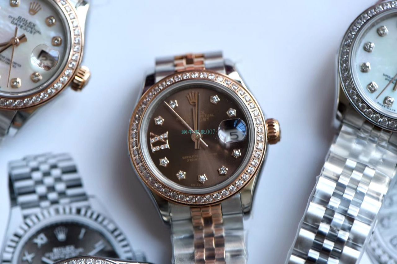 TW Factory 超a高仿手表 Rolex 女装28MM  Datejust m279381rbr-0003，m279383rbr-0021 wrist watch  / R612
