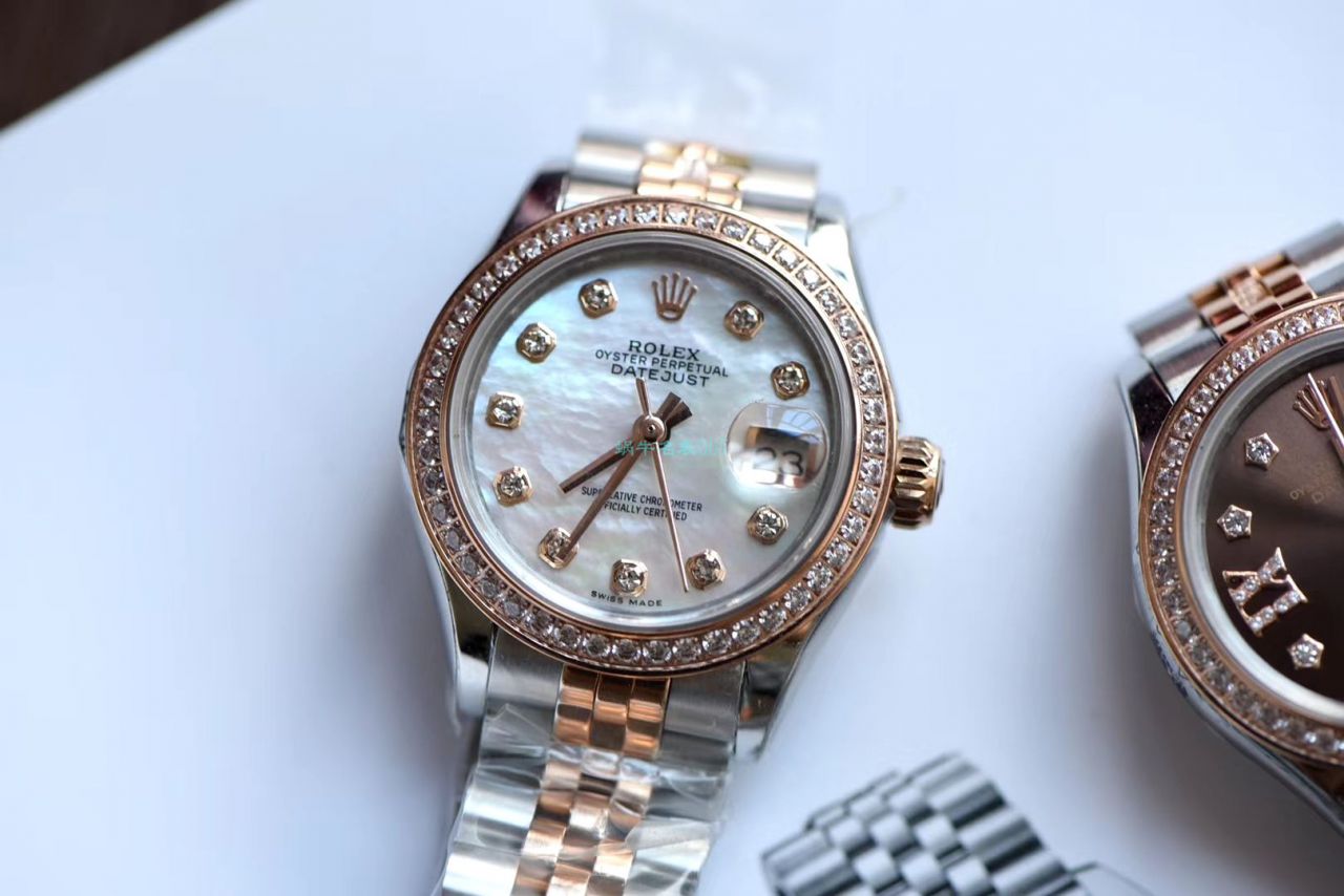 TW Factory 超a高仿手表 Rolex 女装28MM  Datejust m279381rbr-0003，m279383rbr-0021 wrist watch  / R612
