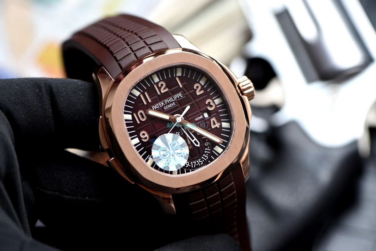  Video analysis GR Factory V2版高仿手表 PATEK PHILIPPE AQUANAUT系列5164R-001，5164A-001 wrist watch  / BD299