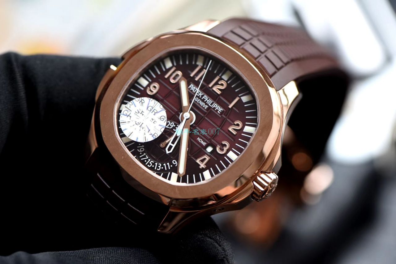  Video analysis GR Factory V2版高仿手表 PATEK PHILIPPE AQUANAUT系列5164R-001，5164A-001 wrist watch  / BD299