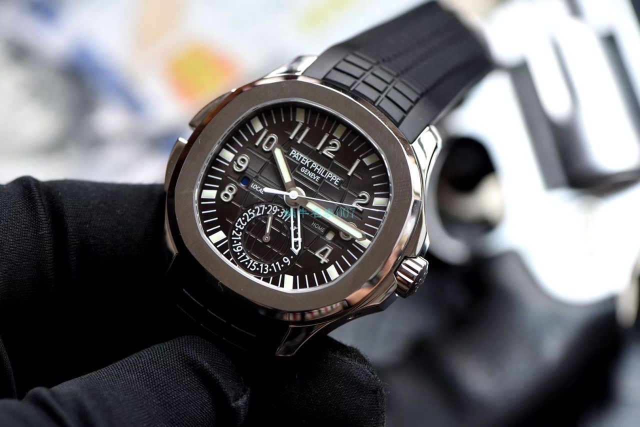 Video analysis GR Factory V2版高仿手表 PATEK PHILIPPE AQUANAUT系列5164R-001，5164A-001 wrist watch  / BD299