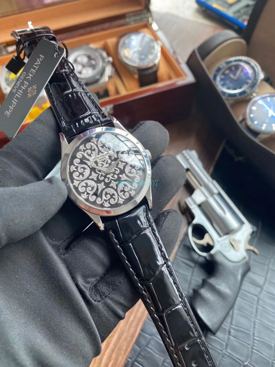 FL Factory  PATEK PHILIPPE 复刻高仿手表古典表系列5088/100P-001雕花 wrist watch  / BD293