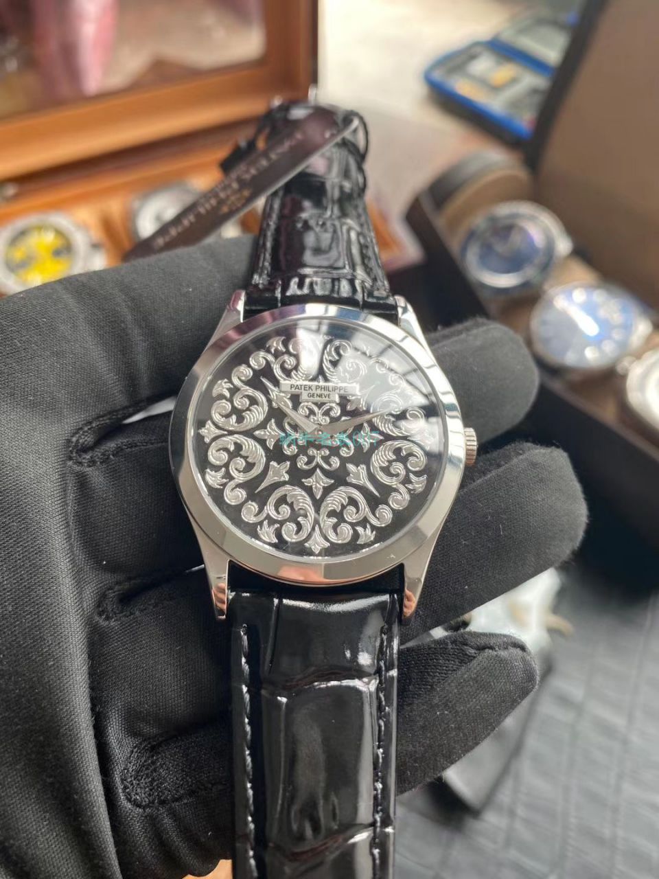 FL Factory  PATEK PHILIPPE 复刻高仿手表古典表系列5088/100P-001雕花 wrist watch  / BD293