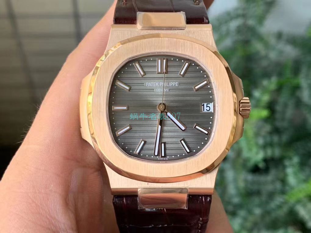 PPF Factory V4 Nautilus  top 复刻高仿PP PATEK PHILIPPE 5711R 玫瑰金 wrist watch  / BD300
