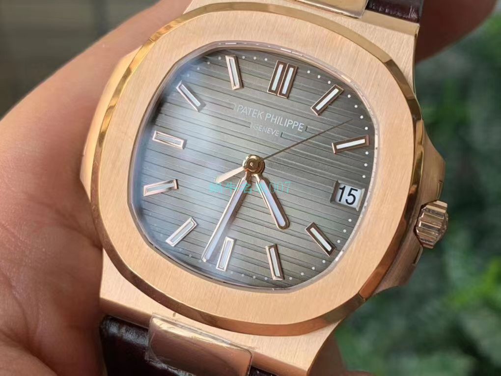 PPF Factory V4 Nautilus  top 复刻高仿PP PATEK PHILIPPE 5711R 玫瑰金 wrist watch  / BD300