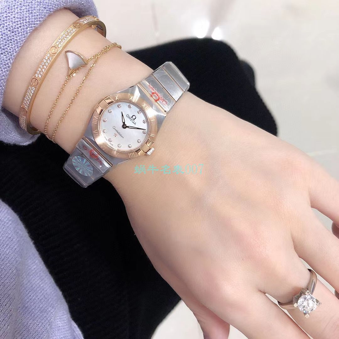 GF Factory 官网OMEGA Constellation 女装超A高仿复刻131.20.25.60.55.002 wrist watch  / M708