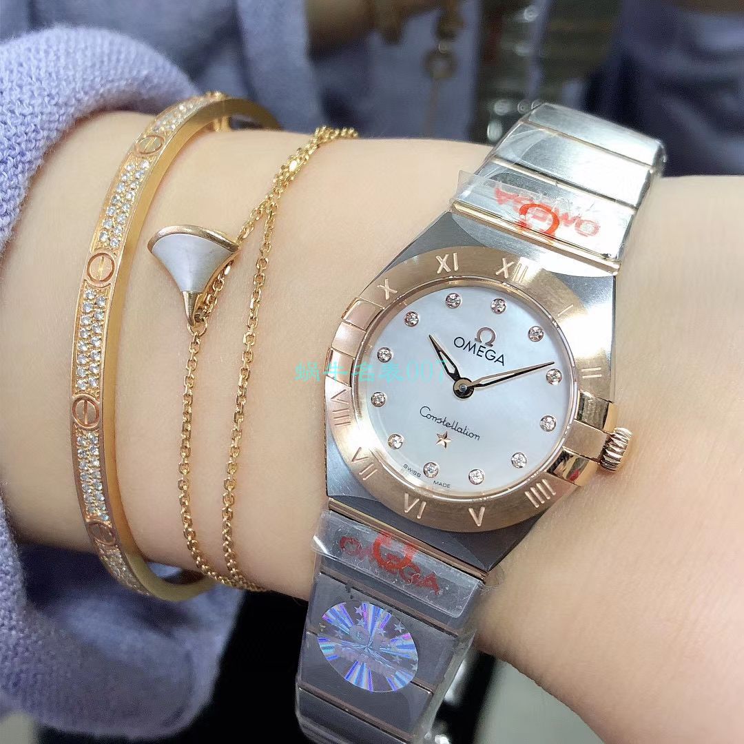 GF Factory 高仿手表OMEGA Constellation 系列131.20.25.60.55.001 wrist watch  / M707