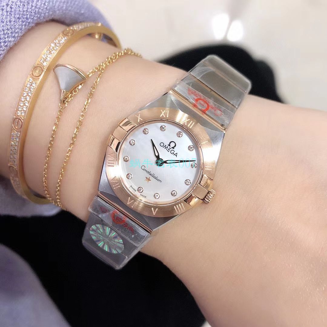 GF Factory 官网OMEGA Constellation 女装超A高仿复刻131.20.25.60.55.002 wrist watch  / M708