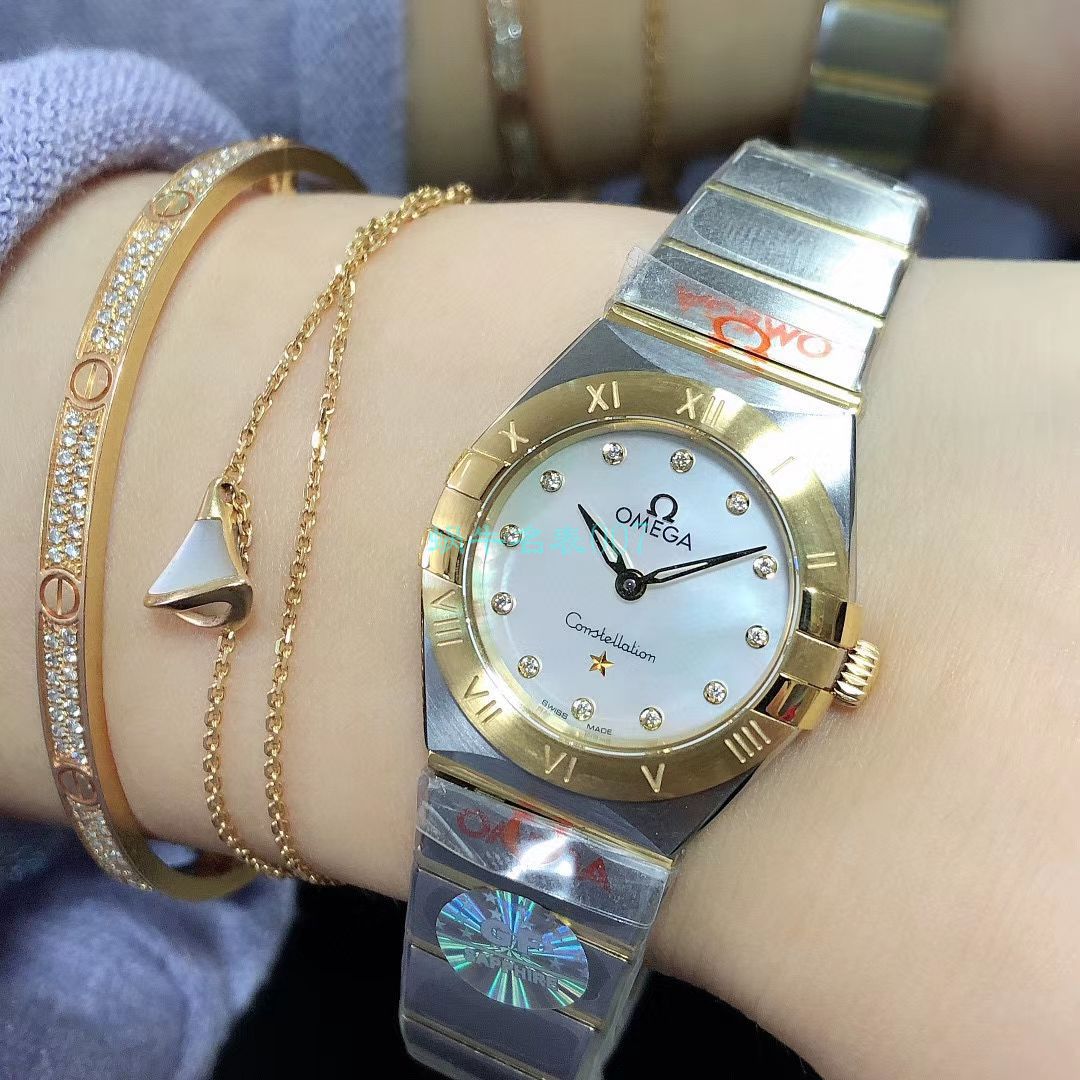 GF Factory 官网OMEGA Constellation 女装超A高仿复刻131.20.25.60.55.002 wrist watch  / M708