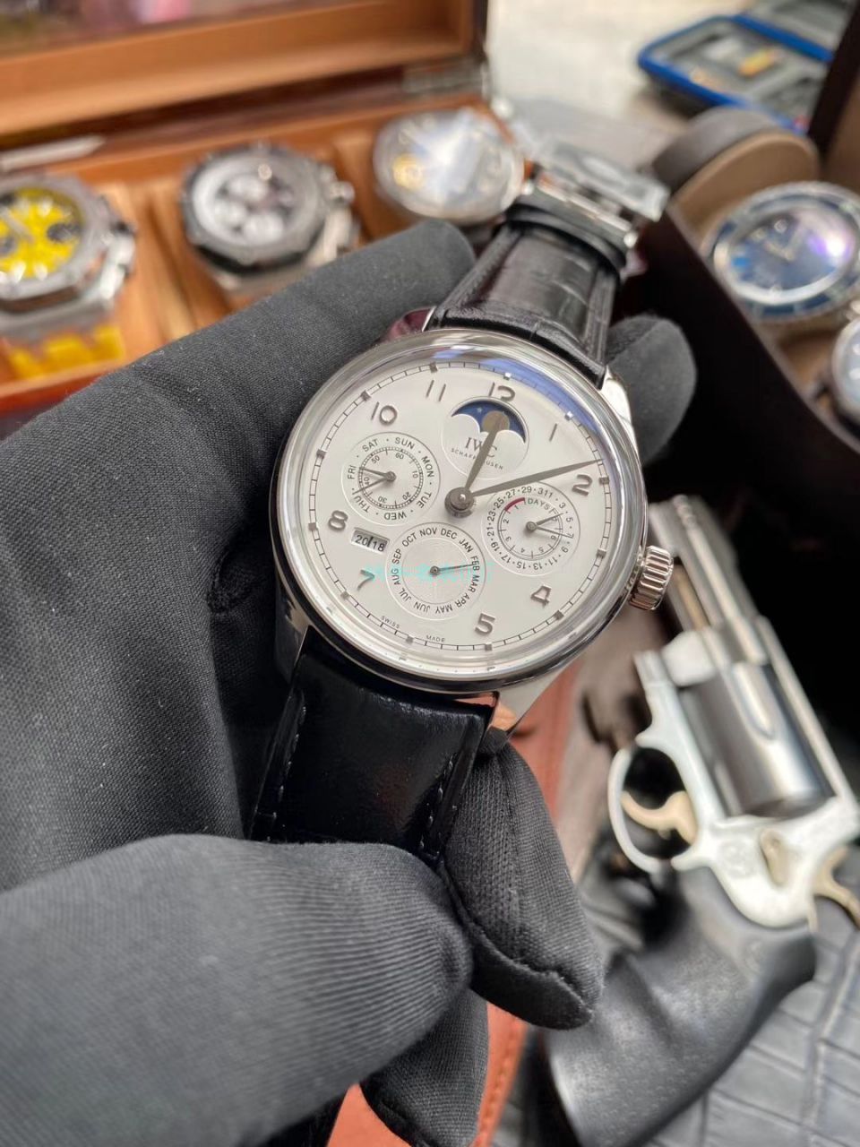 V9 Factory 官网 top 高仿 IWC 葡萄牙万年历IW503401，IW502213，IW502305 wrist watch  / WG532