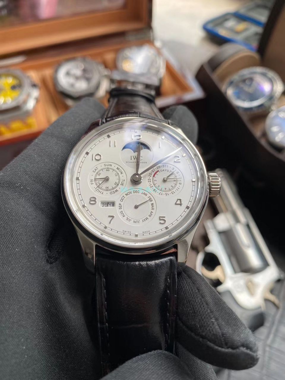 V9 Factory 官网 top 高仿 IWC 葡萄牙万年历IW503401，IW502213，IW502305 wrist watch  / WG532