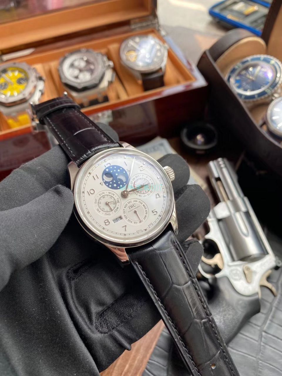V9 Factory 官网 top 高仿 IWC 葡萄牙万年历IW503401，IW502213，IW502305 wrist watch  / WG532