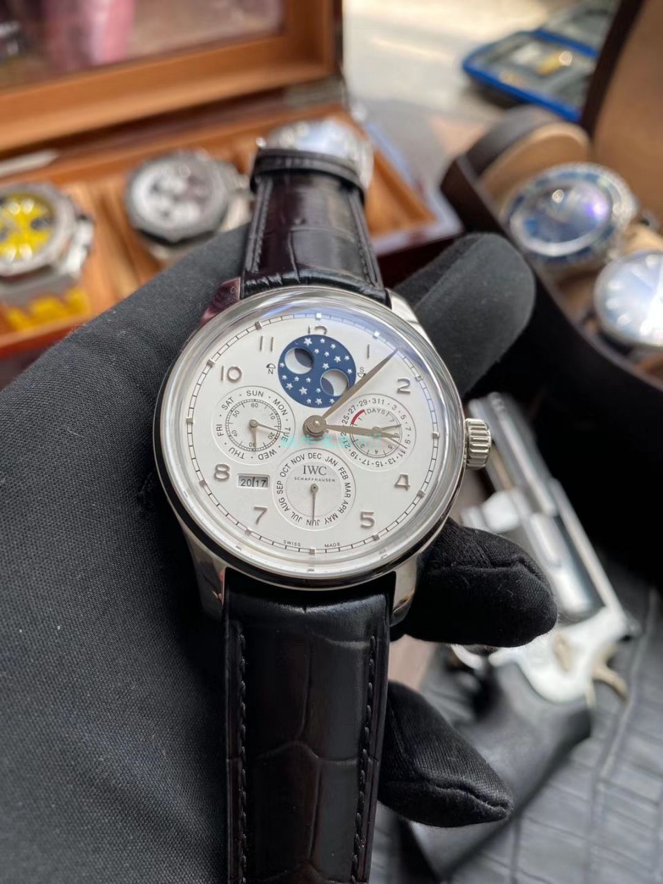 V9 Factory 官网 top 高仿 IWC 葡萄牙万年历IW503401，IW502213，IW502305 wrist watch  / WG532