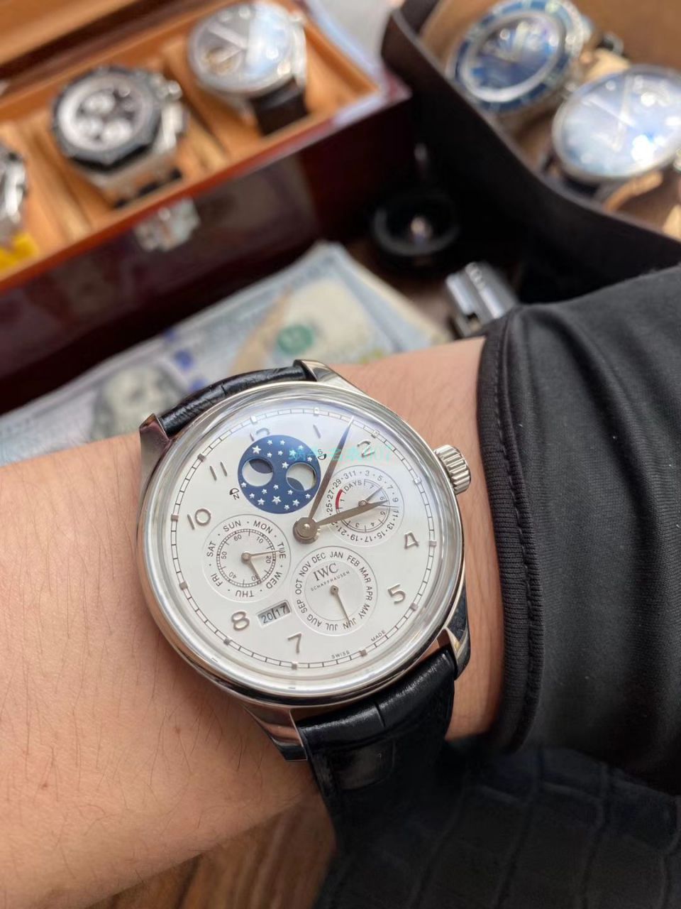 V9 Factory 官网 top 高仿 IWC 葡萄牙万年历IW503401，IW502213，IW502305 wrist watch  / WG532