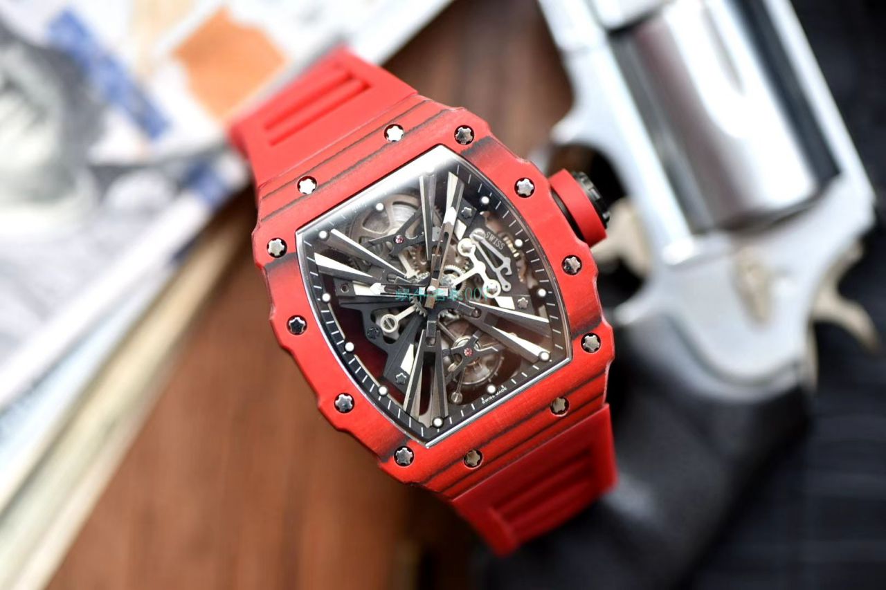  copy customized 版NTPT carbon fiber 复刻高仿手表 RICHARD MILLE RM12-01 Tourbillon  wrist watch   / RM12-01HONG