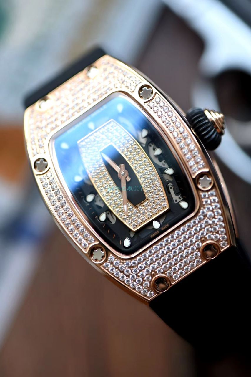 超A高仿手表Richard Mille  RICHARD MILLE RM007女神镶钻 wrist watch  / RM007nv
