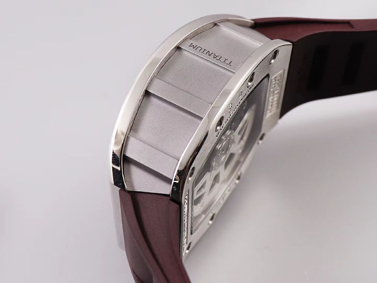 KV Factory 全新RICHARD MILLE复刻理查德米尔RM 11-03钛钢款 wrist watch  / KV01103H
