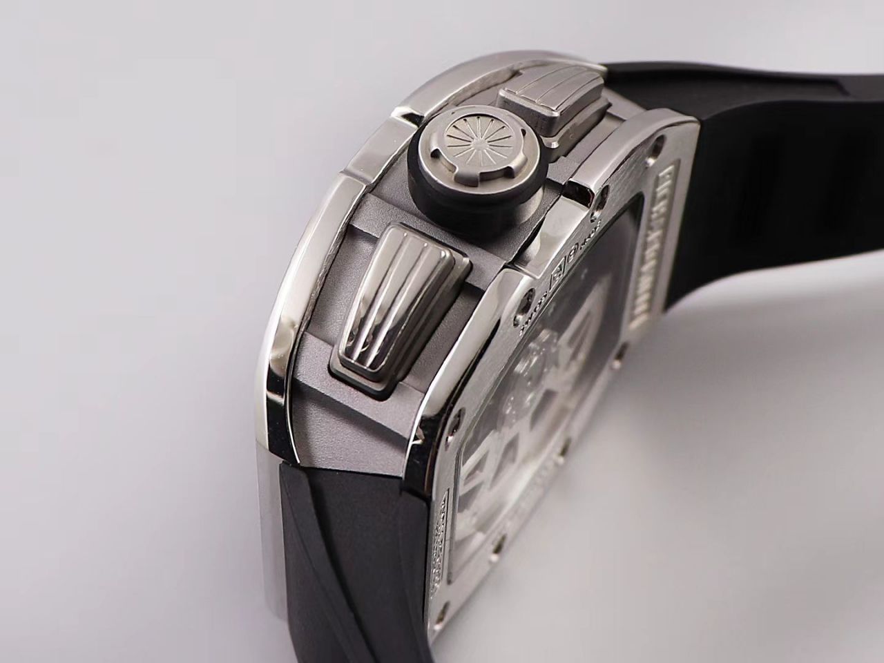 KV Factory 全新RICHARD MILLE复刻理查德米尔RM 11-03钛钢款 wrist watch  / KV01103H
