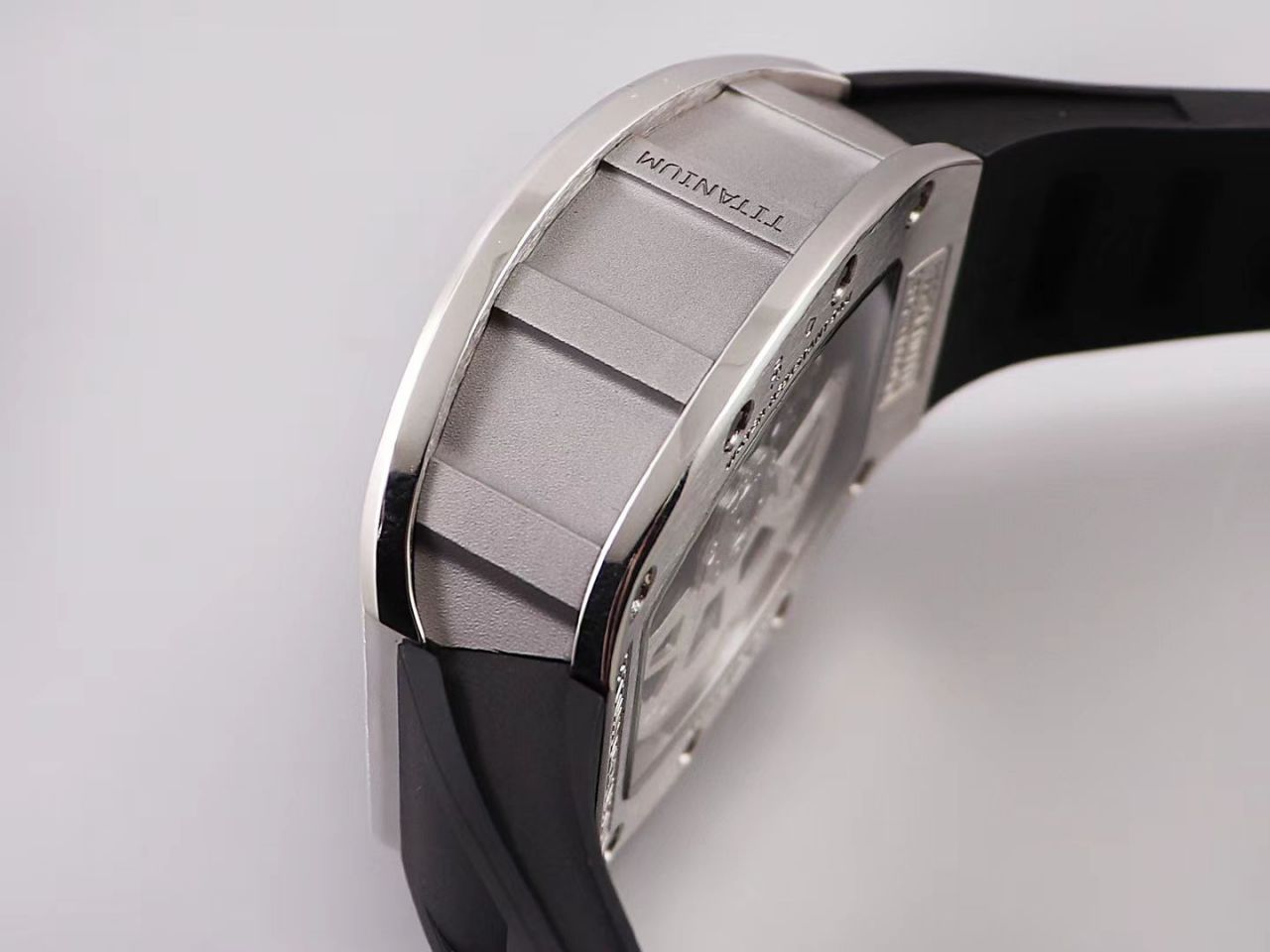 KV Factory 全新RICHARD MILLE复刻理查德米尔RM 11-03钛钢款 wrist watch  / KV01103H