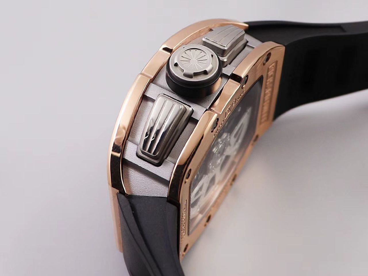 KV Factory 全新RICHARD MILLE复刻理查德米尔RM 11-03钛钢款 wrist watch  / KV01103H