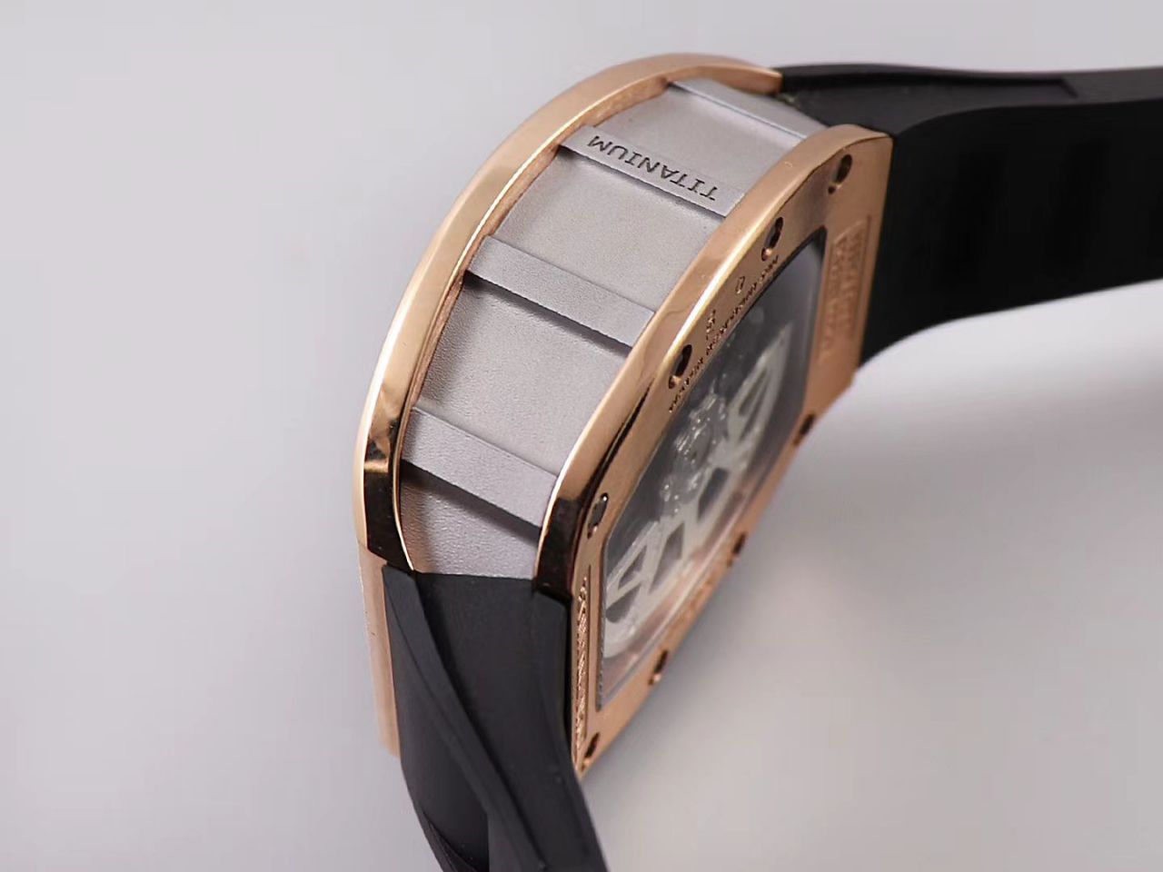 KV Factory 全新RICHARD MILLE复刻理查德米尔RM 11-03钛钢款 wrist watch  / KV01103H