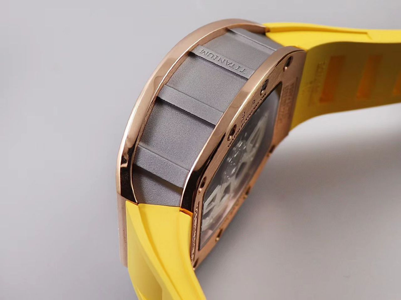 KV Factory 全新RICHARD MILLE复刻理查德米尔RM 11-03钛钢款 wrist watch  / KV01103H