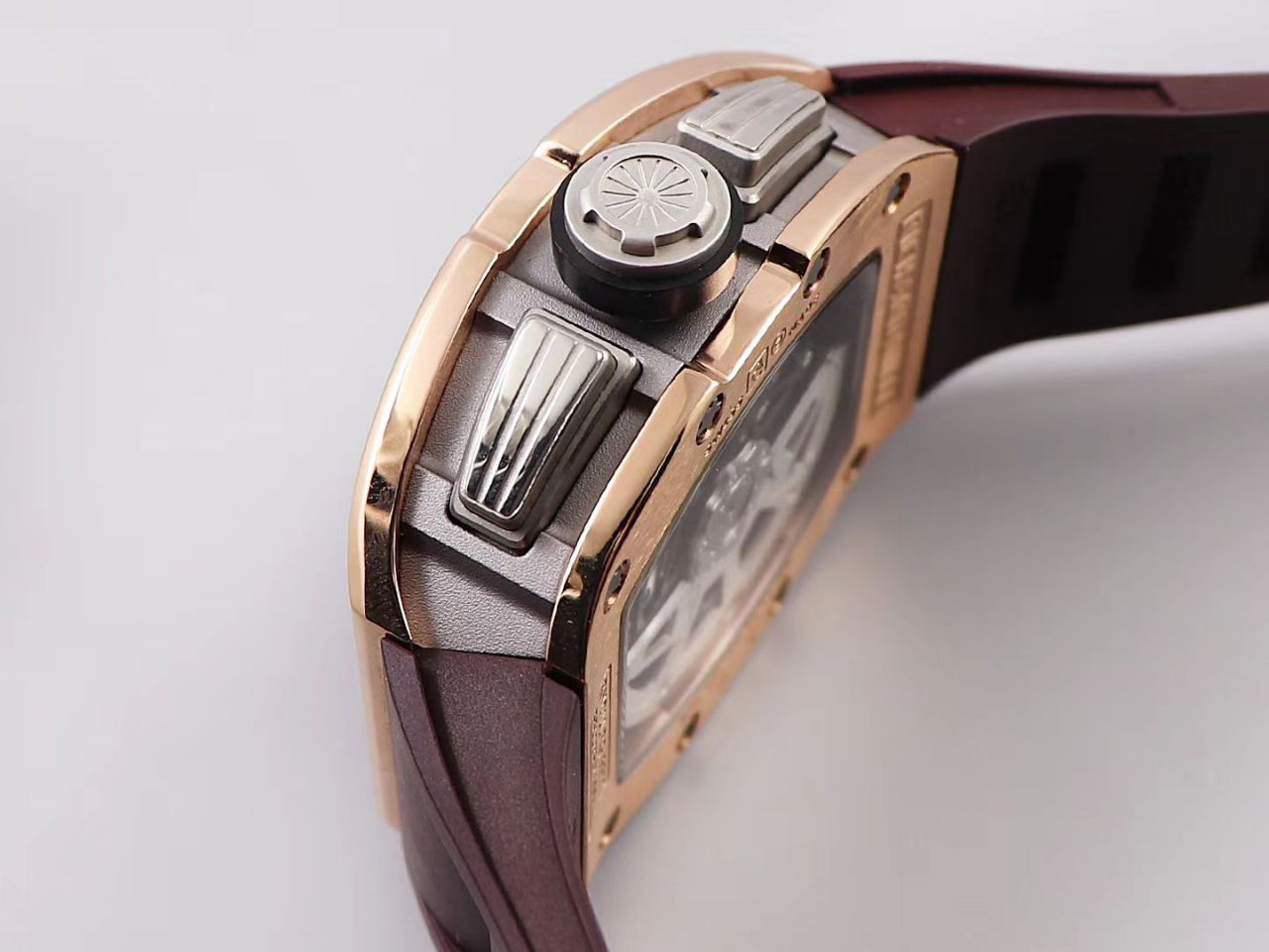 KV Factory 全新RICHARD MILLE复刻理查德米尔RM 11-03钛钢款 wrist watch  / KV01103H