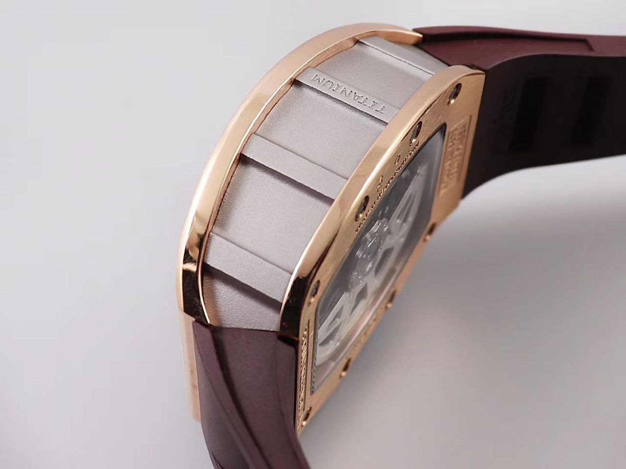 KV Factory 全新RICHARD MILLE复刻理查德米尔RM 11-03钛钢款 wrist watch  / KV01103H