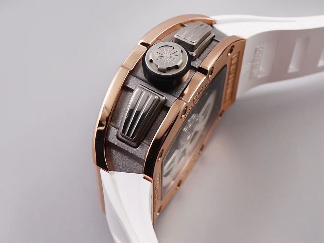 KV Factory 全新RICHARD MILLE复刻理查德米尔RM 11-03钛钢款 wrist watch  / KV01103H