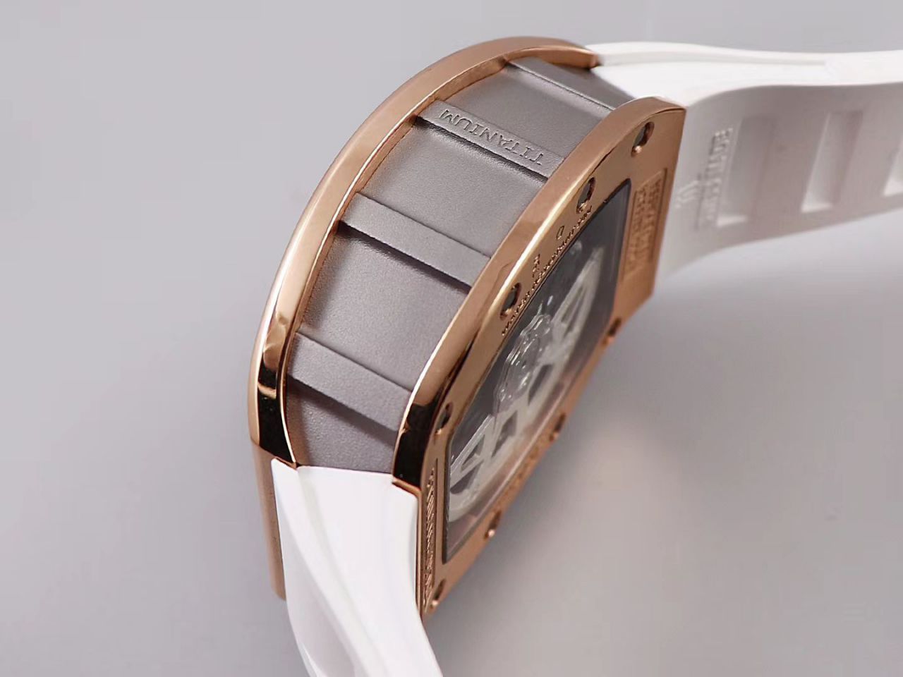 KV Factory 全新RICHARD MILLE复刻理查德米尔RM 11-03钛钢款 wrist watch  / KV01103H