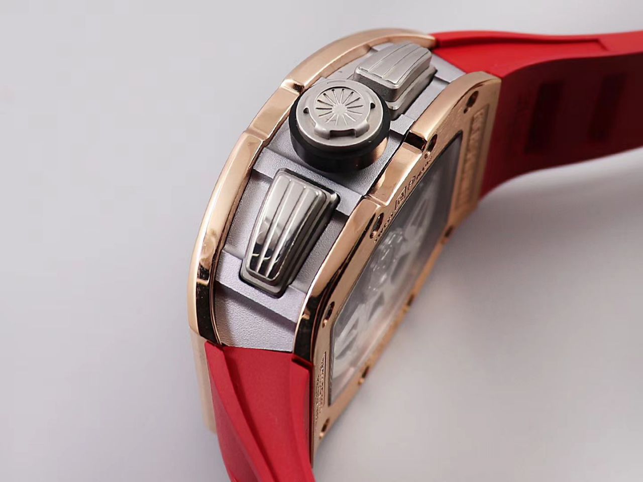 KV Factory 全新RICHARD MILLE复刻理查德米尔RM 11-03钛钢款 wrist watch  / KV01103H