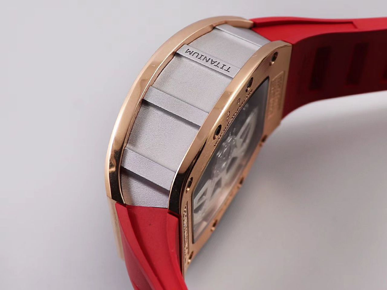 KV Factory 全新RICHARD MILLE复刻理查德米尔RM 11-03钛钢款 wrist watch  / KV01103H