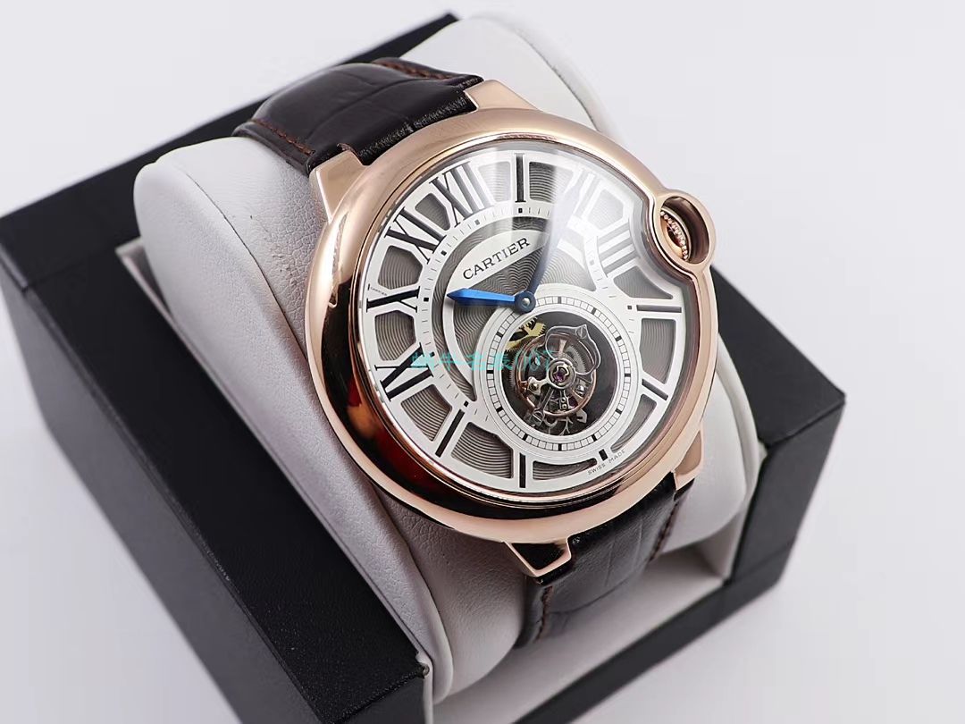BBR Factory  Cartier  高精仿手表蓝气球 Tourbillon 系列W6920021 wrist watch  / K289