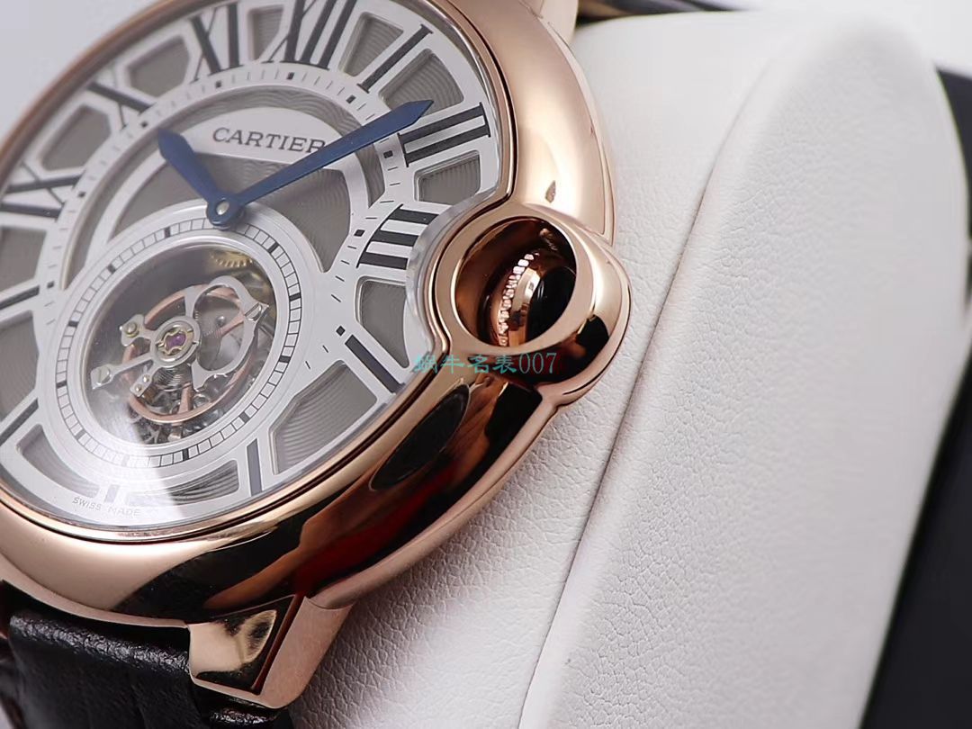 BBR Factory  Cartier  高仿手表蓝气球 Tourbillon 系列W6920001 wrist watch  / K290