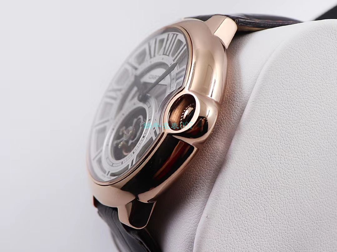 BBR Factory  Cartier  高仿手表蓝气球 Tourbillon 系列W6920001 wrist watch  / K290