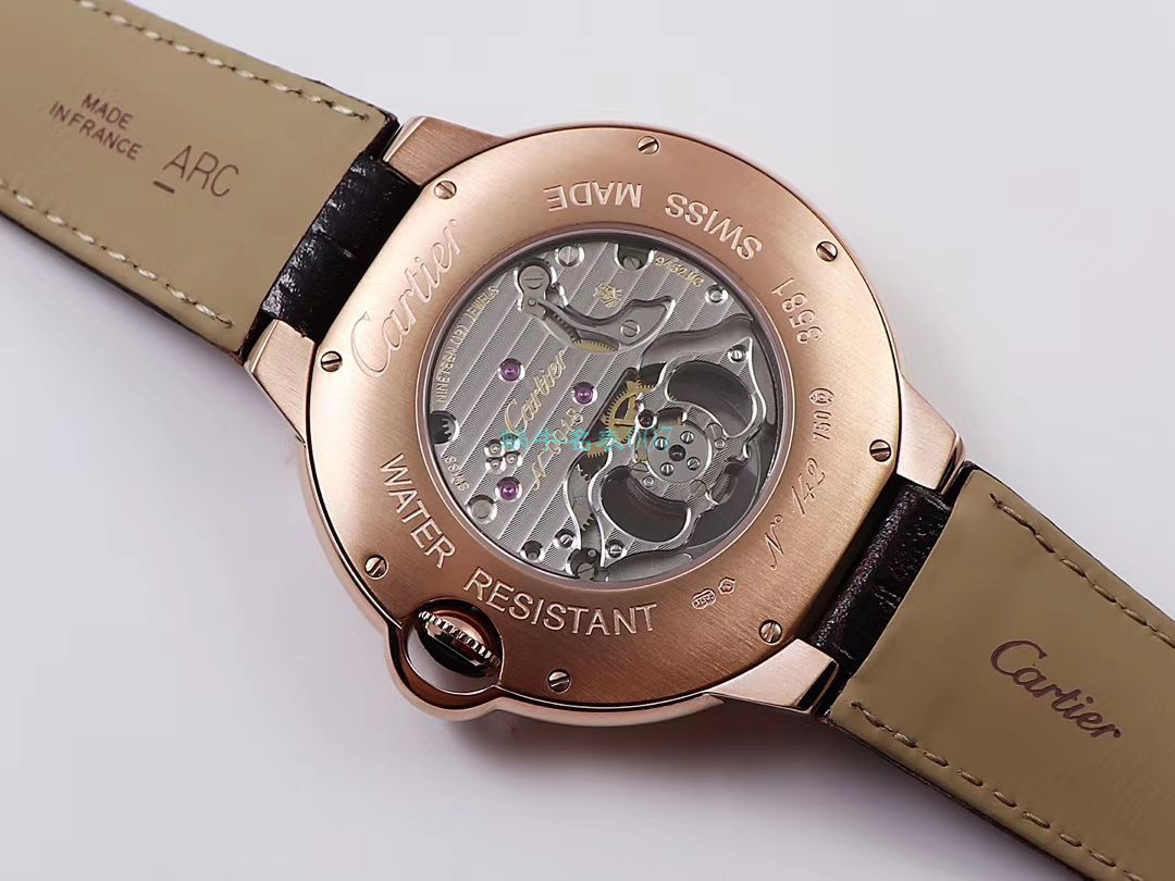 BBR Factory  Cartier  高仿手表蓝气球 Tourbillon 系列W6920001 wrist watch  / K290