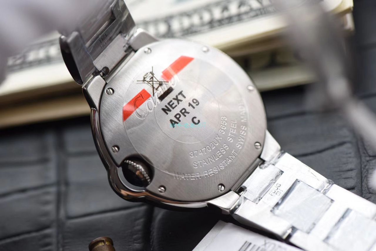 V6 Factory 高仿 Cartier  蓝气球女士手表33毫米W4BB0020 wrist watch  / K291
