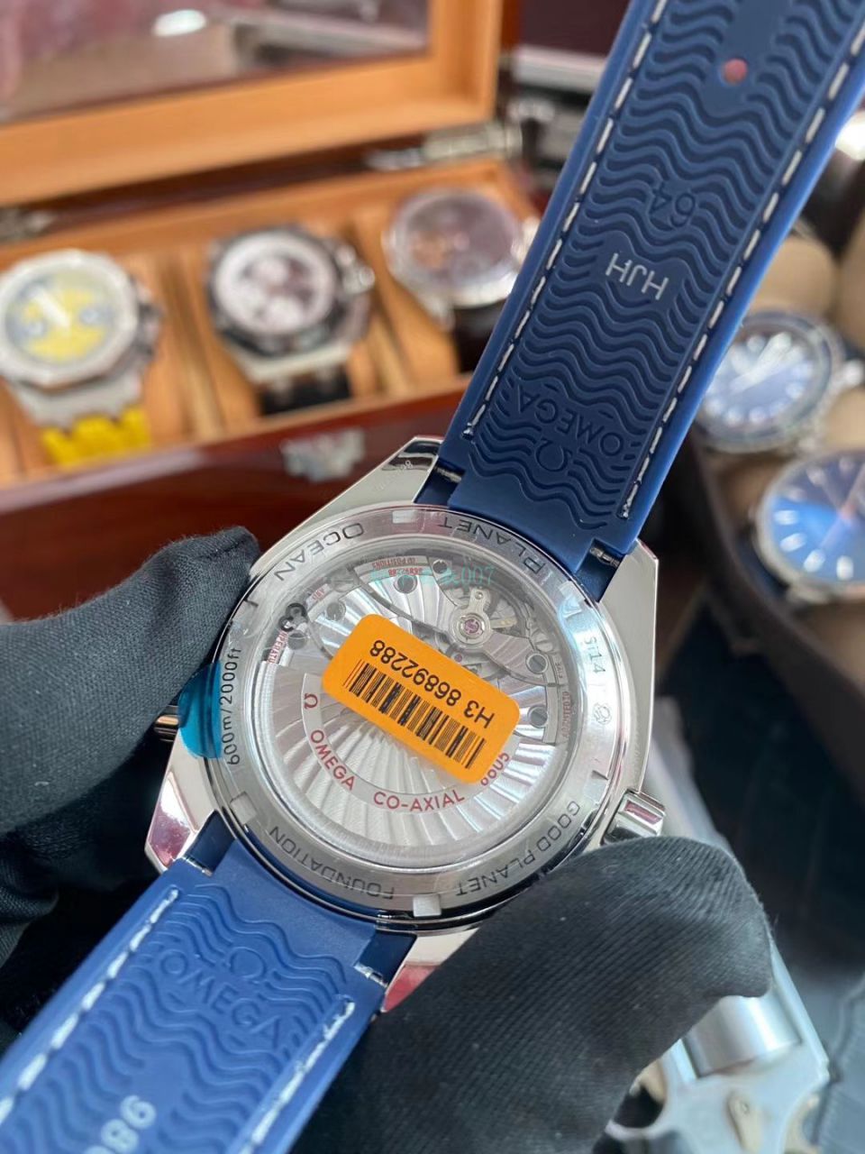 VS Factory 官网【 Video analysis 美好星球】 top 复刻高仿OMEGA Seamaster 海洋宇宙600米232.32.44.22.03.001 wrist watch  / M711