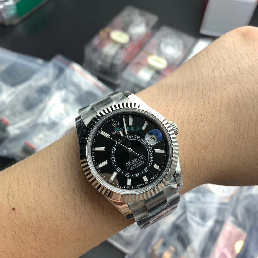 NOOB Factory 高仿手表 Rolex Sky-Dweller 天行者m326934-0003，m326934-0005 wrist watch  / R611