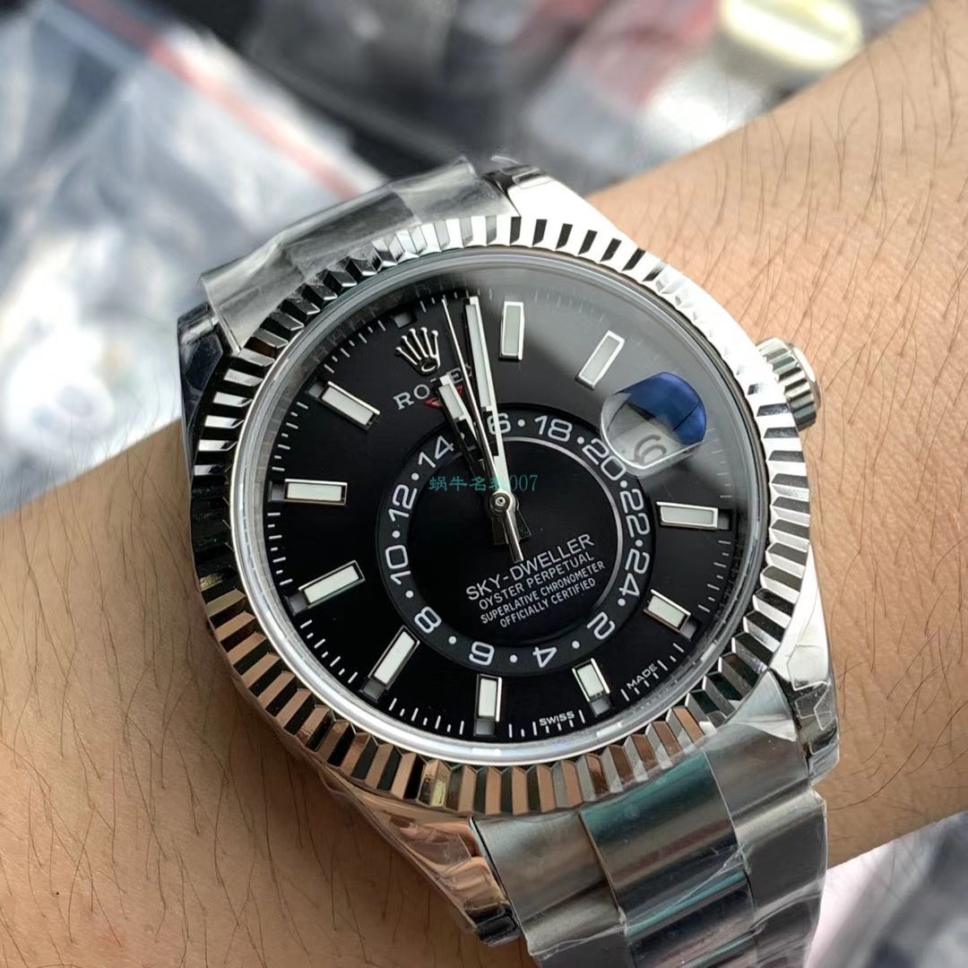 NOOB Factory 高仿手表 Rolex Sky-Dweller 天行者m326934-0003，m326934-0005 wrist watch  / R611