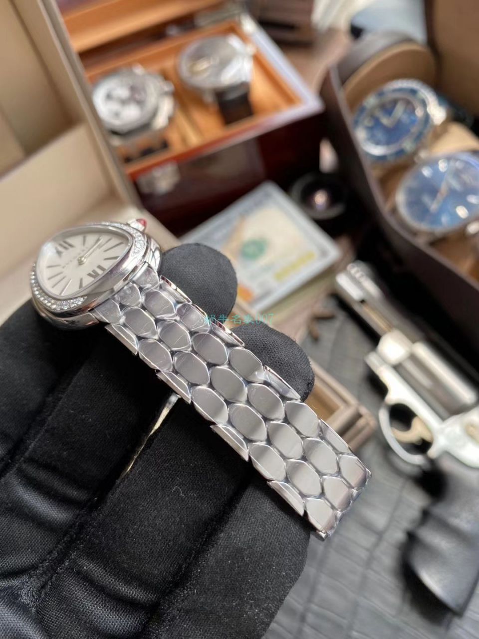 BV Factory  BVLGARI 高仿女手表蛇形SERPENTI系列103147 wrist watch  / BG060